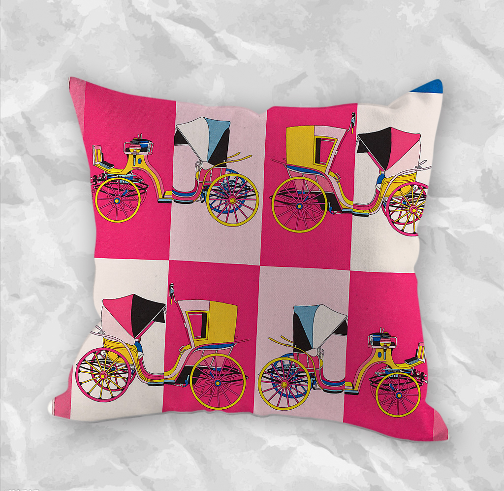 Hermès Decorative Zippered Pillow Case Creative Pillowcases Sofa Pillow