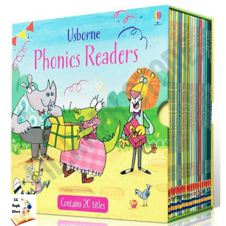 Usborne Phonics Reader Box Set ☆Children Books☆《READY STOCK》 Shopee