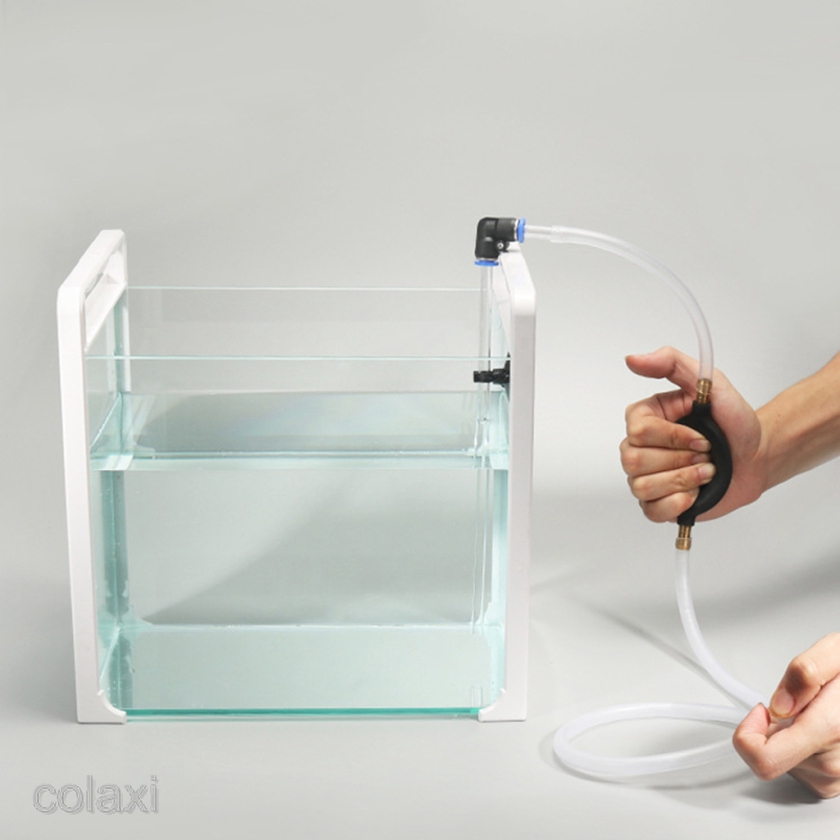 Stocked Aquarium Dirty Water Siphon Pump Siphon Vacuum Gravel Filter