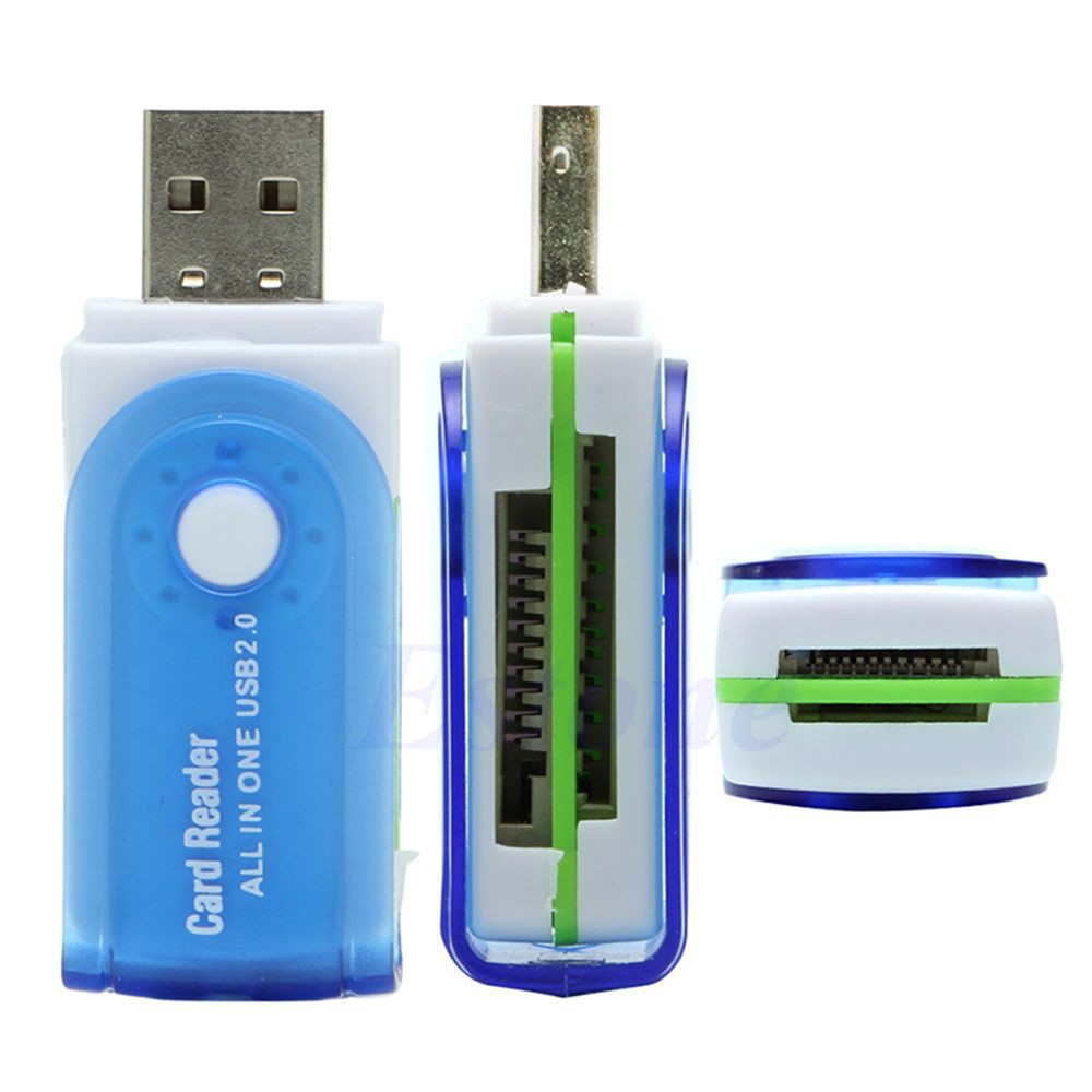 Mini Adapter 4 In 1 TF SD Card Reader Micro For M2 SD SDHC Mini SD TF Cards Shopee Singapore
