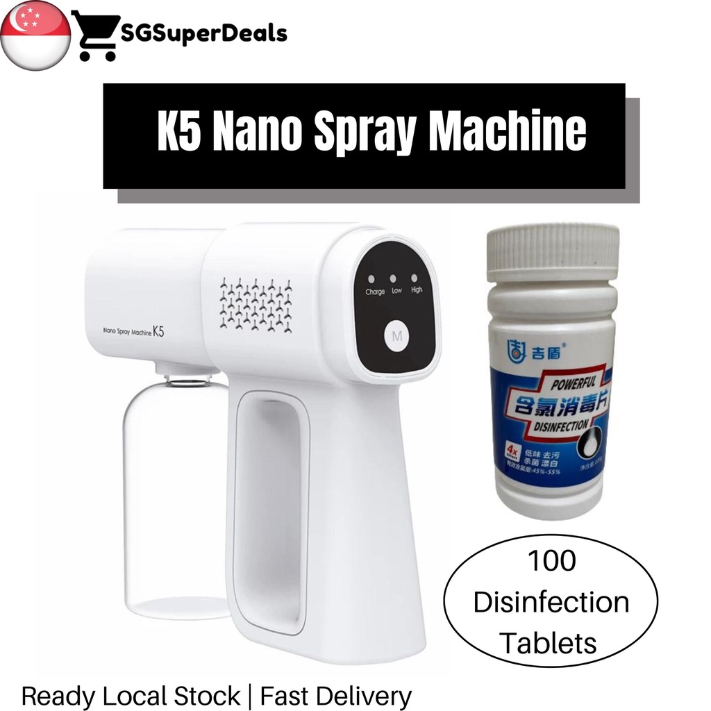 SG SELLER K5 Nano Spray Gun Wireless Handheld Portable Nano Atomizer