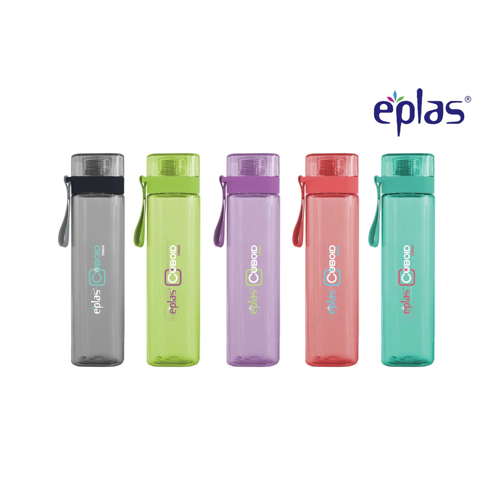 [DRM ONLINE] EPLAS EGSQ 700ML SQUARE BPA FREE WATER BOTTLE Shopee