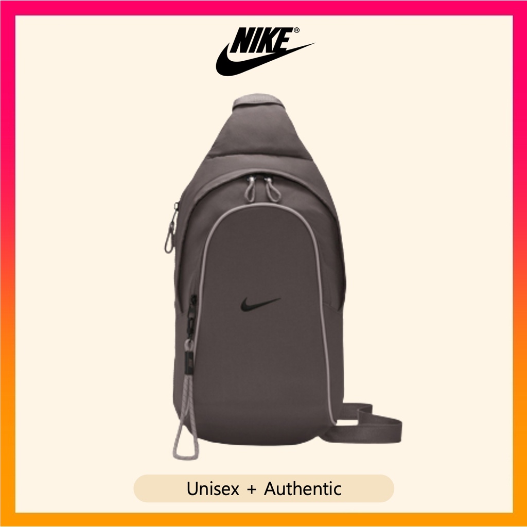 Nike Sportswear Essentials Sling Bag Iron Stone Shopee Singapore