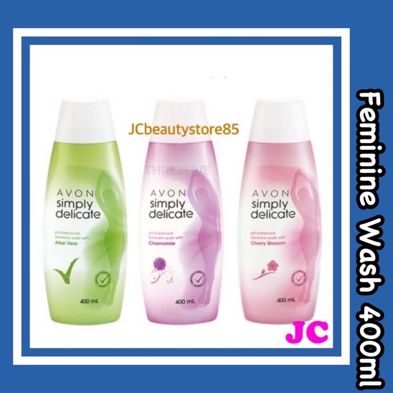 Malaysia] avon simply delicate ph balanced feminine washes 400ml