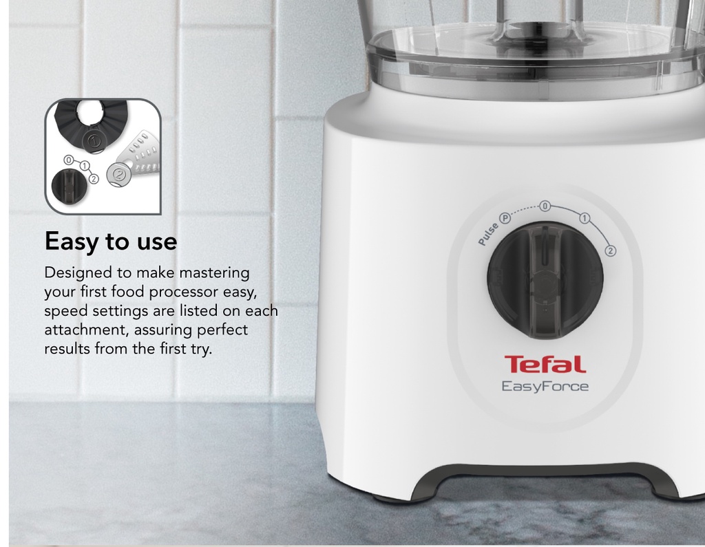 Tefal Multifunction Easyforce Food Processor DO2461 Shopee Singapore