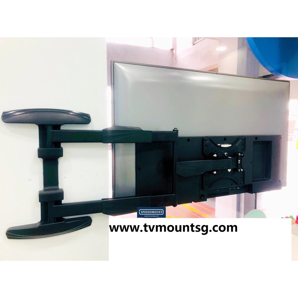 SG stock TV WALL MOUNT long arm BRACKET 32 inch 47 inch SWIVEL TYPE