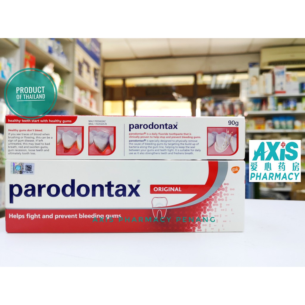 PARODONTAX ORIGINAL TOOTHPASTE BY GSK 90G Exp05/2022 Shopee Singapore