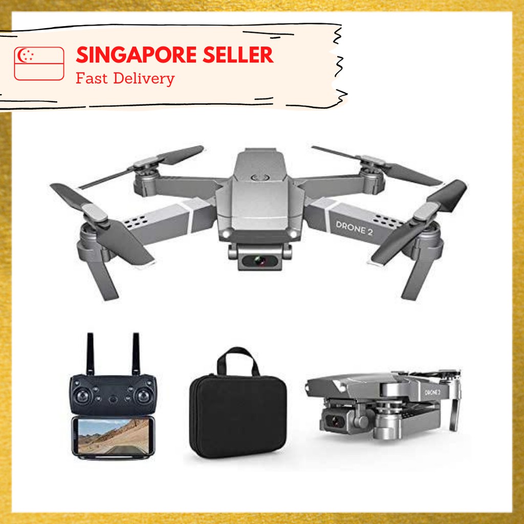 2020 New E68 WIFI FPV Mini Drone With Wide Angle HD 4K