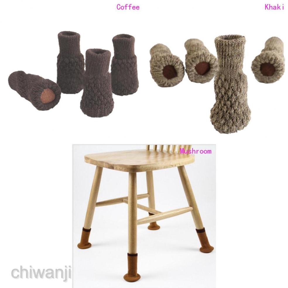 4 Pieces Furniture Chair Leg Socks for Hardwood Floor Protectors