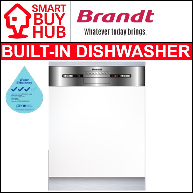 BRANDT VH1772X BUILTIN DISHWASHER Shopee Singapore