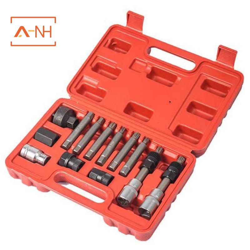 13 Pcs Alternator Pulley Tool Kit Alternator Tool Set / Repair