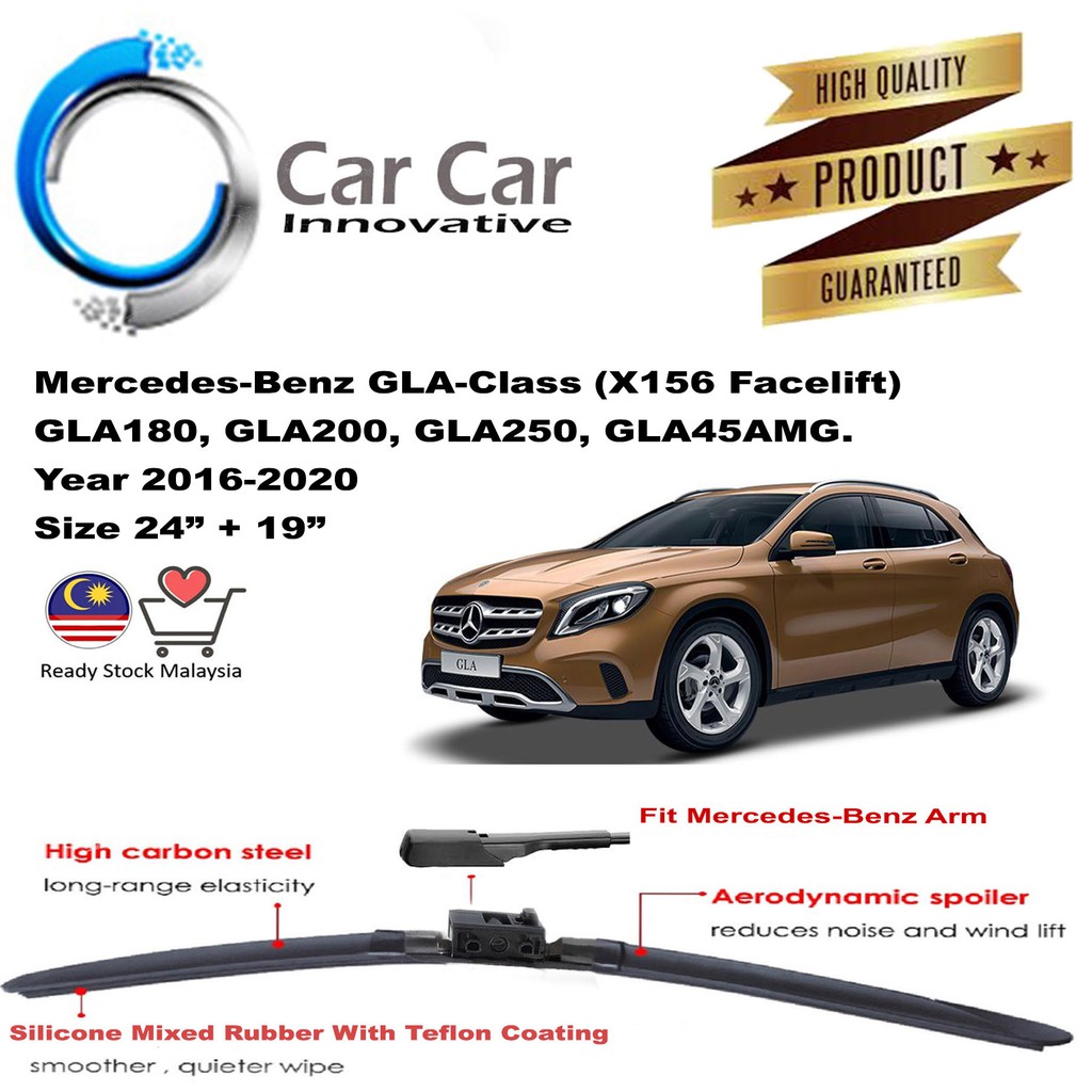 MercedesBenz GLAClass (X156 Facelift) Wiper, Wiper Blades, Car