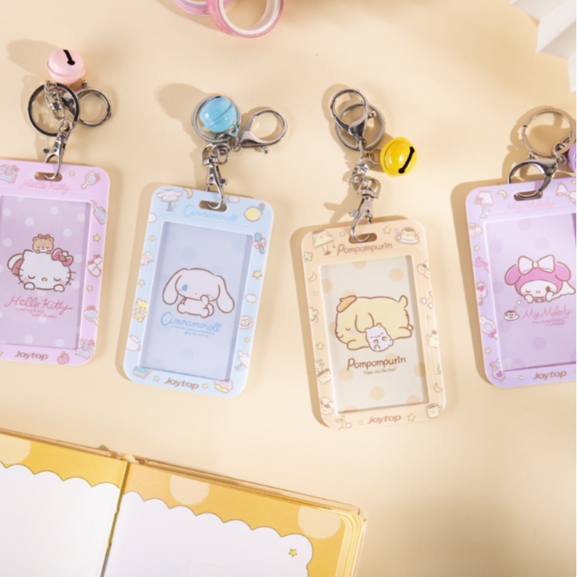 Cute Sanrio Card cover Cinnamoroll ID Card Holder Hello Kitty Access