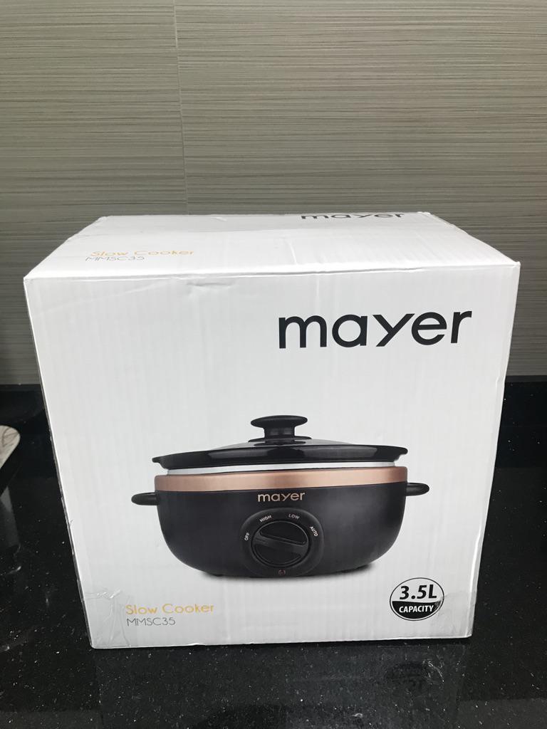 Mayer 3.5L Electric Slow Cooker MMSC35 Shopee Singapore