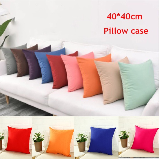 40 X 40cm Square Throw Pillow Cushion Cover Home Sofa Decorative Pillow