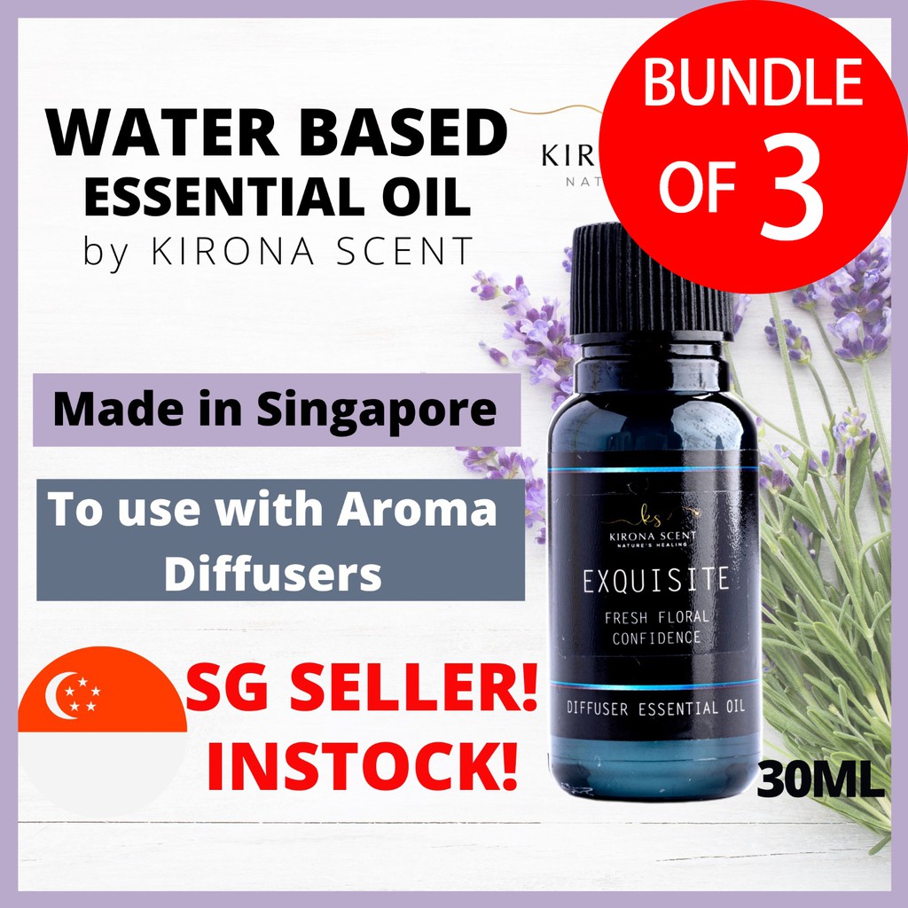 🌟★Bundle of 3★ HOTEL SCENTS. 30ml Essential Oil. Contains Botanical