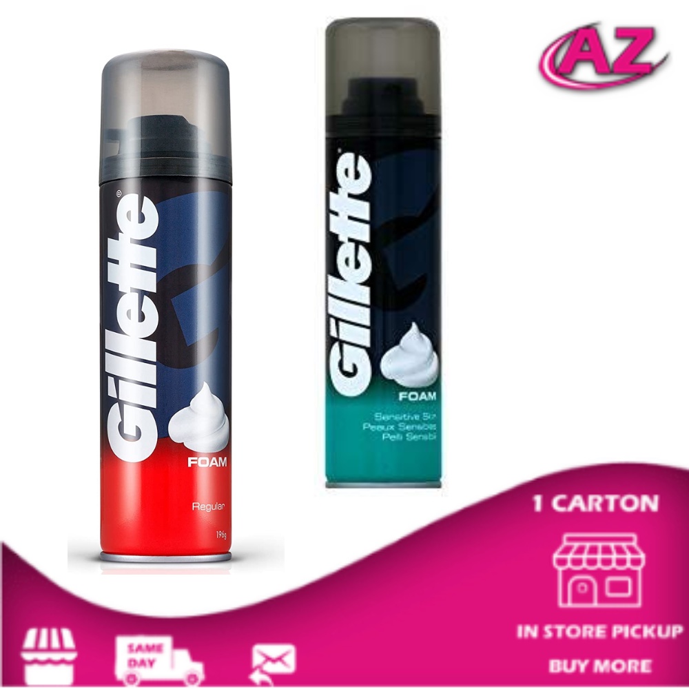 Gillette Shave Foam Regular Gillette Classic Sensitive Shave Foam