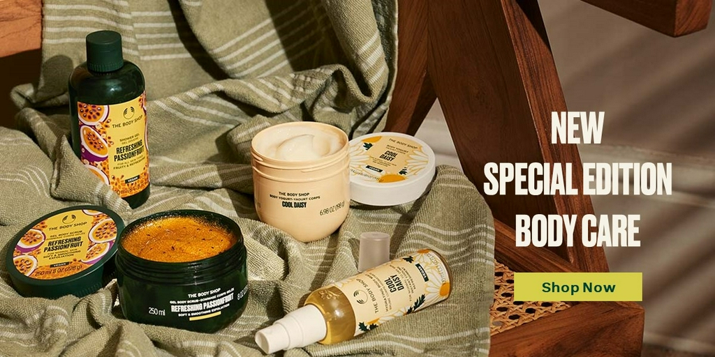 The Body Shop Official Store, Online Shop Dec 2022 Shopee Singapore