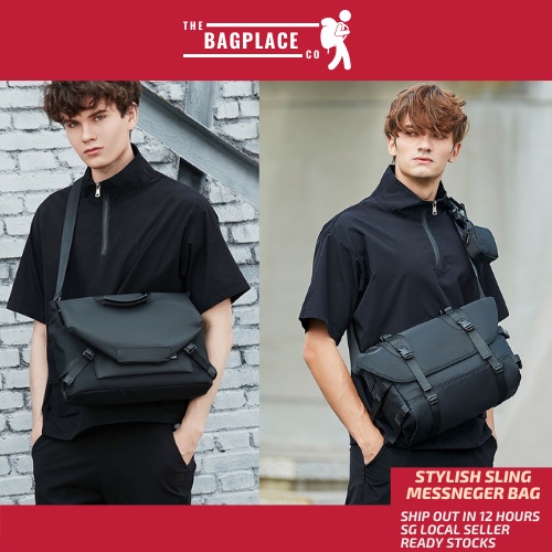 "SG SELLER" THEBAGPLACESG Sling Bag able to fit ipad/ 13 inch laptop