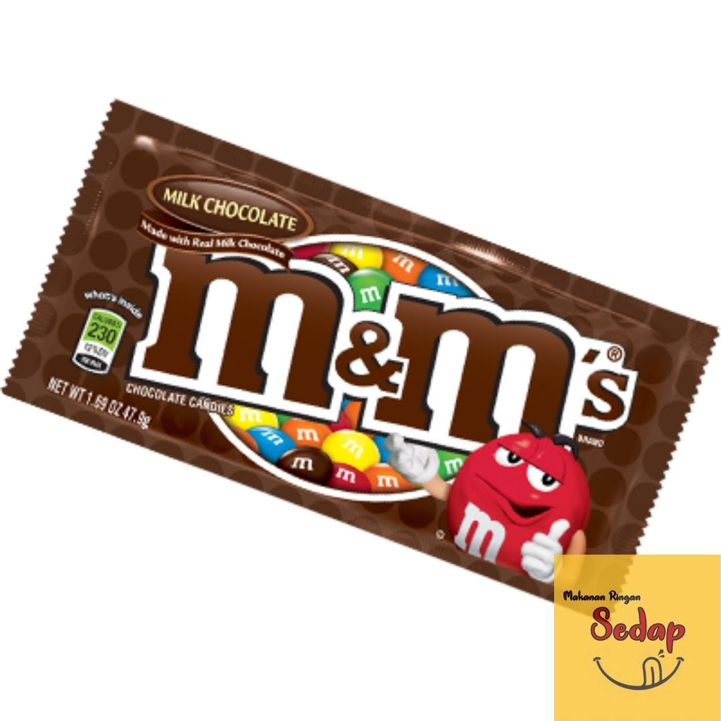 M&M Coklat - 40G (Milk Chocolate) | Shopee Singapore