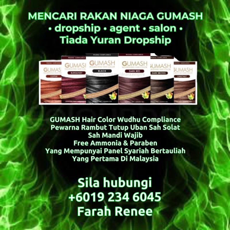 Pewarna Rambut Yang Halal Di Saloon