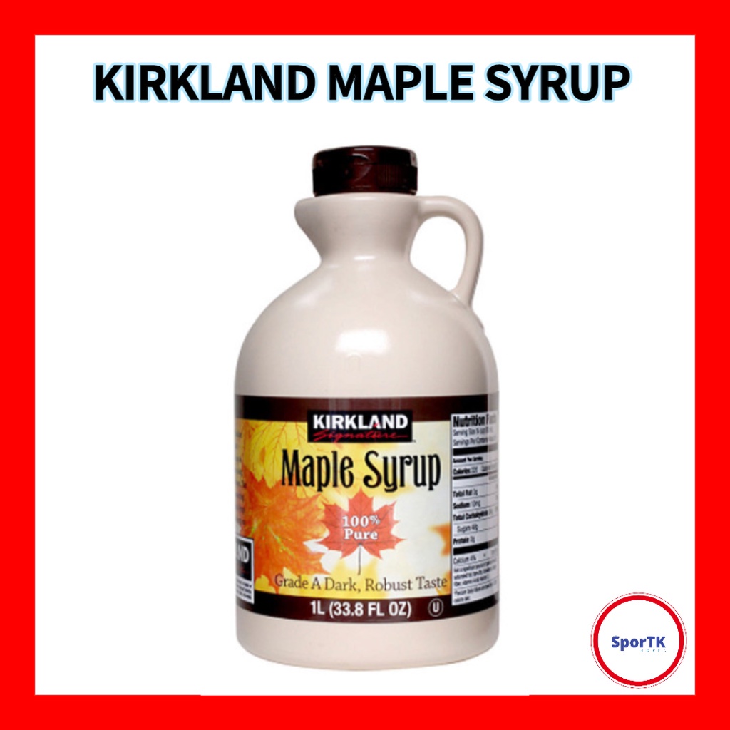 KIRKLAND Signature Maple Syrup 1L From Canada Shopee Singapore