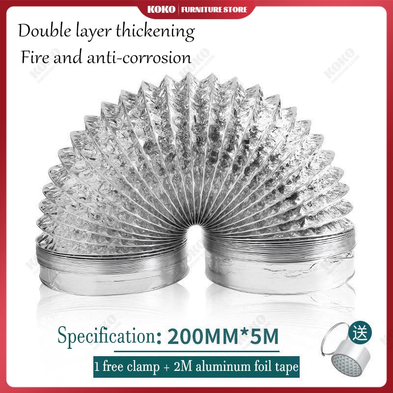 Suction range hood exhaust pipe range fume tube range hood tube duct