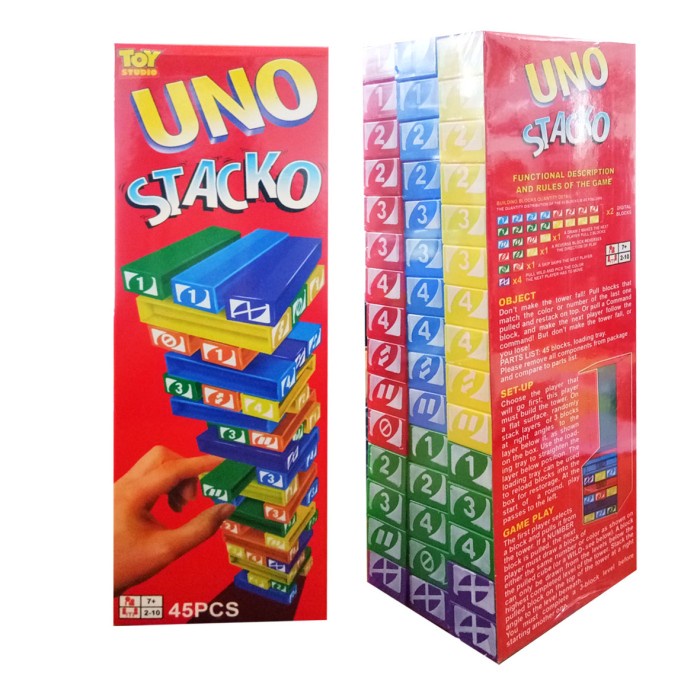Uno stacko / UNO Beam ORI / UNO stacko Stacking Educational Beams UNO