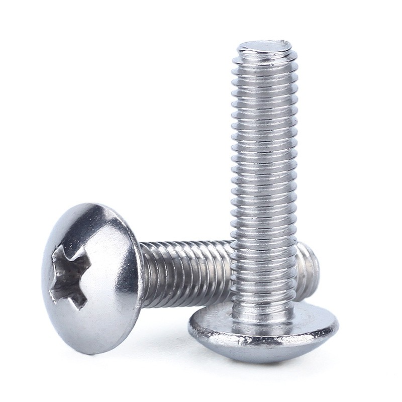 M4 M5 M6 Phillips Truss Head Machine Screws SUS201 Stainless Steel