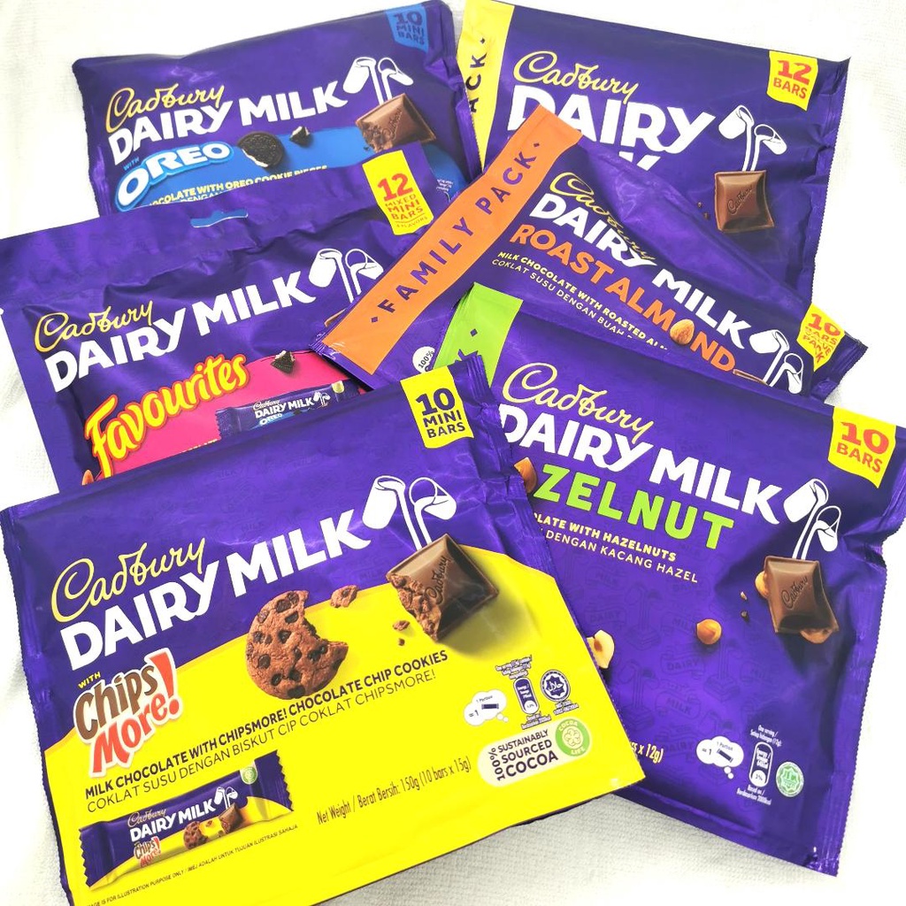 Cadbury Dairy Milk Chocolate Doybag Milk Chocolate / Hazelnut