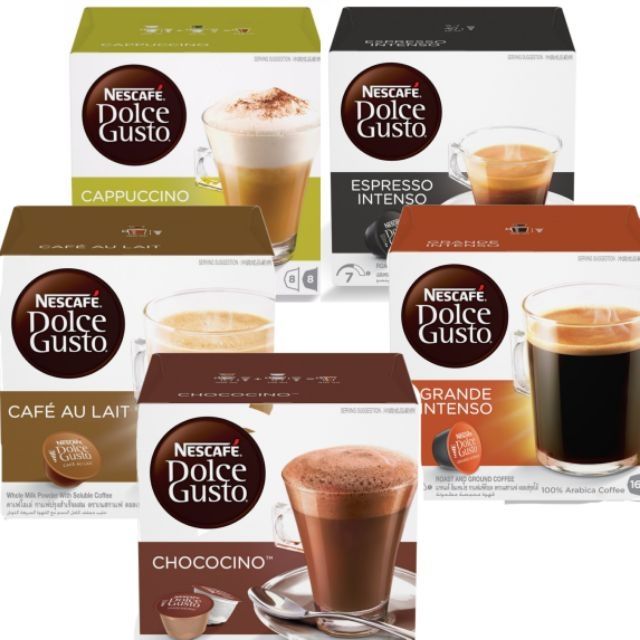Nescafe Dolce Gusto 16 Capsules Per Box 128 270.4g Shopee Singapore