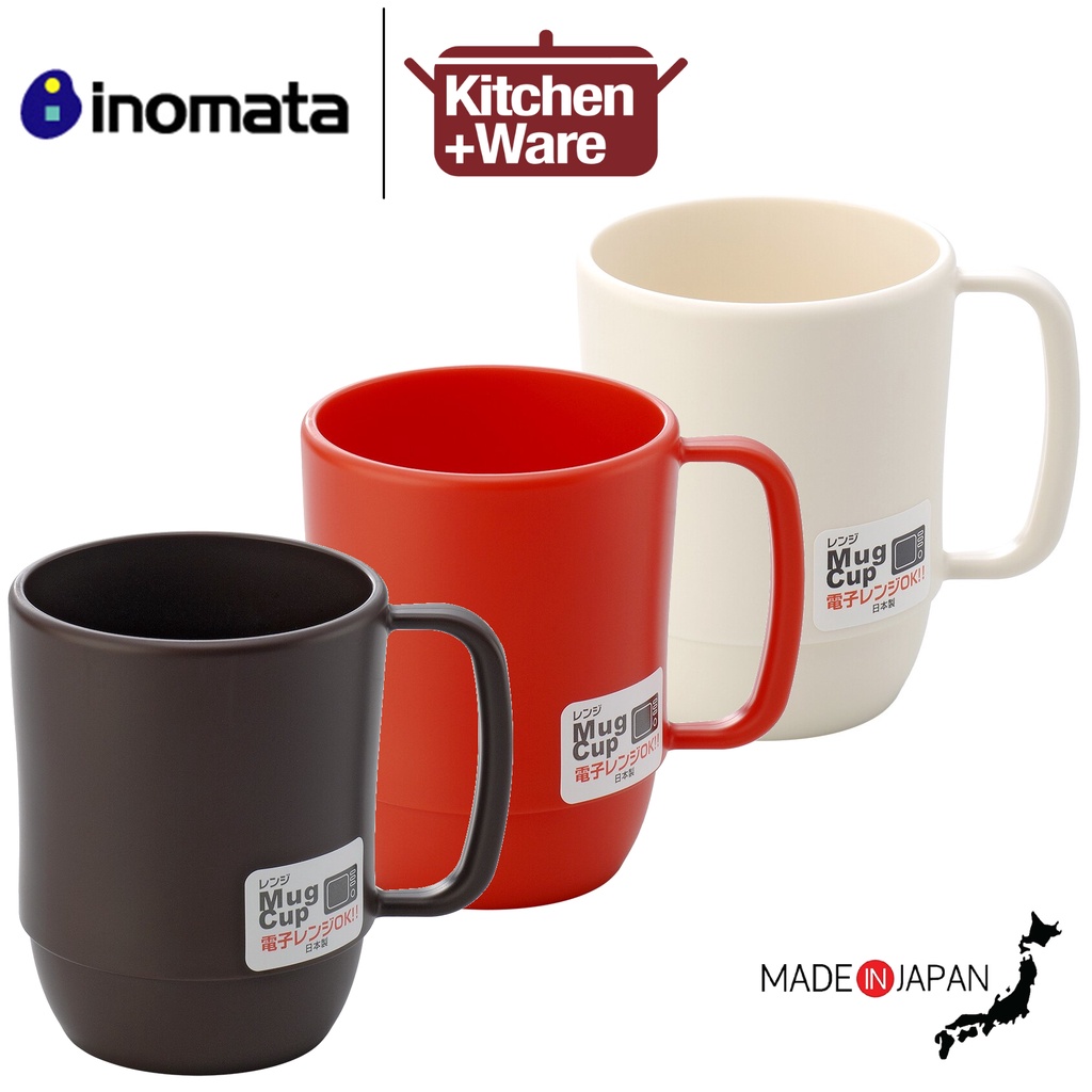 [Japan] Inomata Microwave Mug Simple Mug Plain Mug Made in Japan