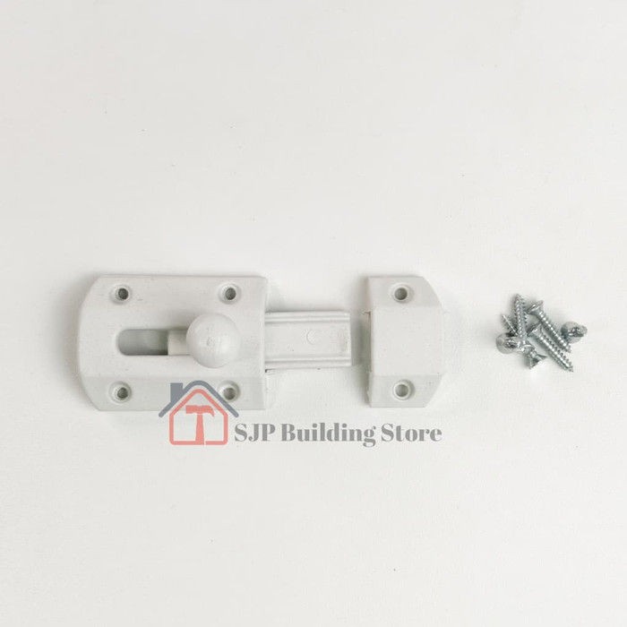 Strong Pvc Door Latch / Lock / Padlock / Plastic Slot Wc Shopee Singapore