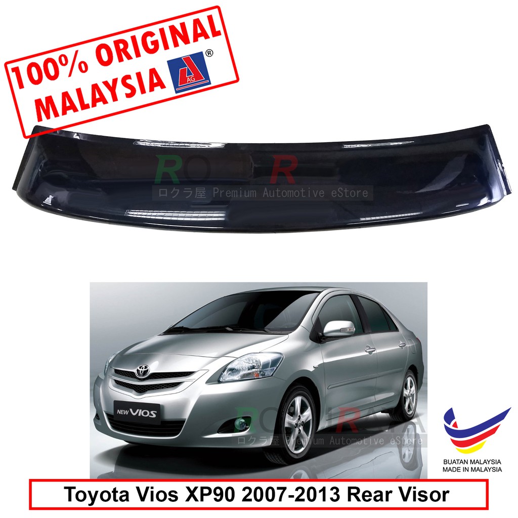 Toyota Vios Dugong NCP93 (2nd Gen) 20082013 AG Rear Wing Spoiler Visor