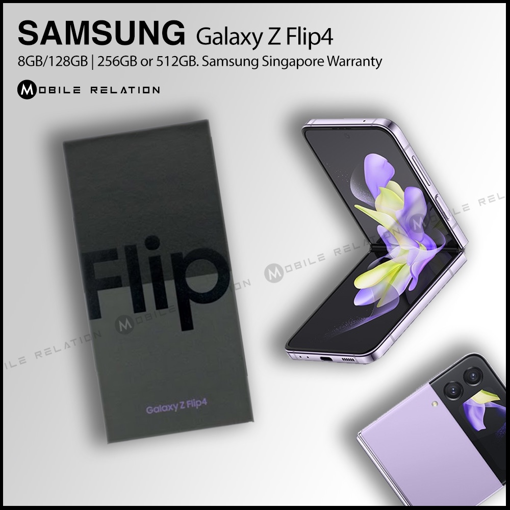 Samsung Z flip 4 5G 128GB / 256GB / 512GB Samsung Z Flip 3 5G 128GB