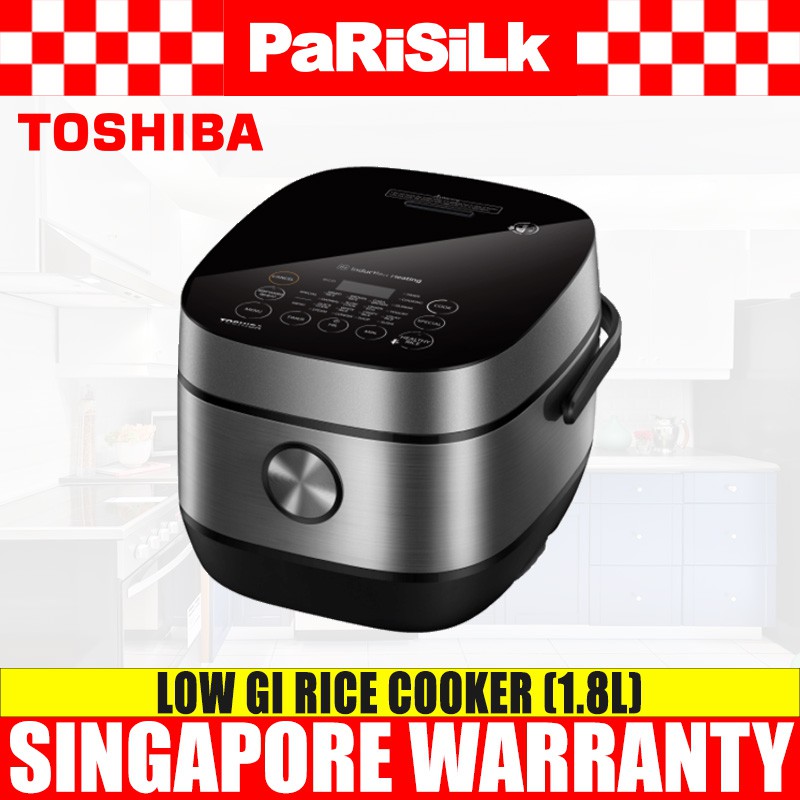Toshiba RC18ISPS Low GI Rice Cooker (1.8L) Shopee Singapore