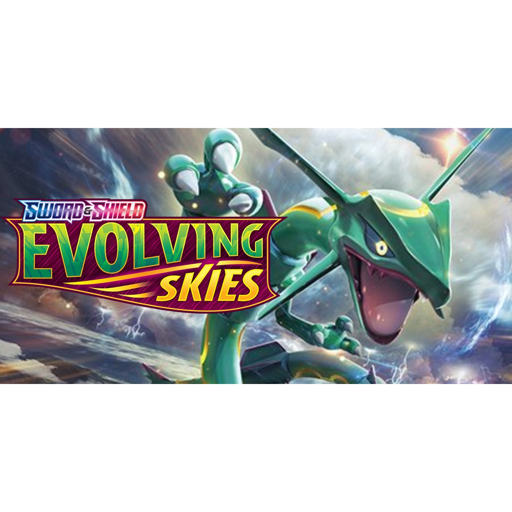 Pokemon TCG Evolving Skies Booster Box PREORDER Shopee Singapore