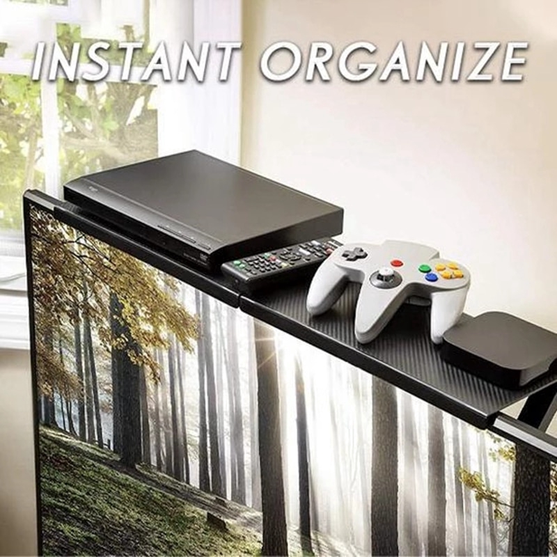 Adjustable Storage Shelf At The Top Of Tv Screen 信用