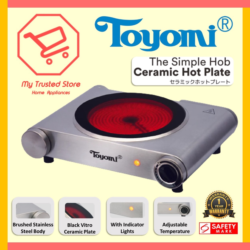 Toyomi IC 9011 Simple Hob Infrared Ceramic Hot Plate Shopee Singapore