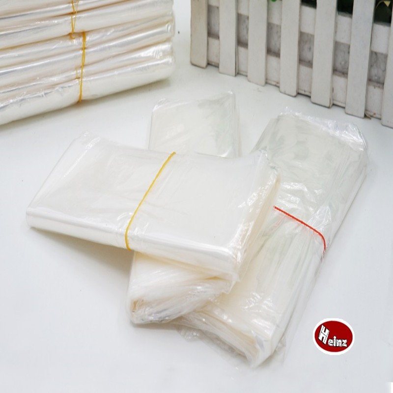 POF Shrink Wrap Bags POF Film Wrap Cosmetics Packaging Bag Open Top