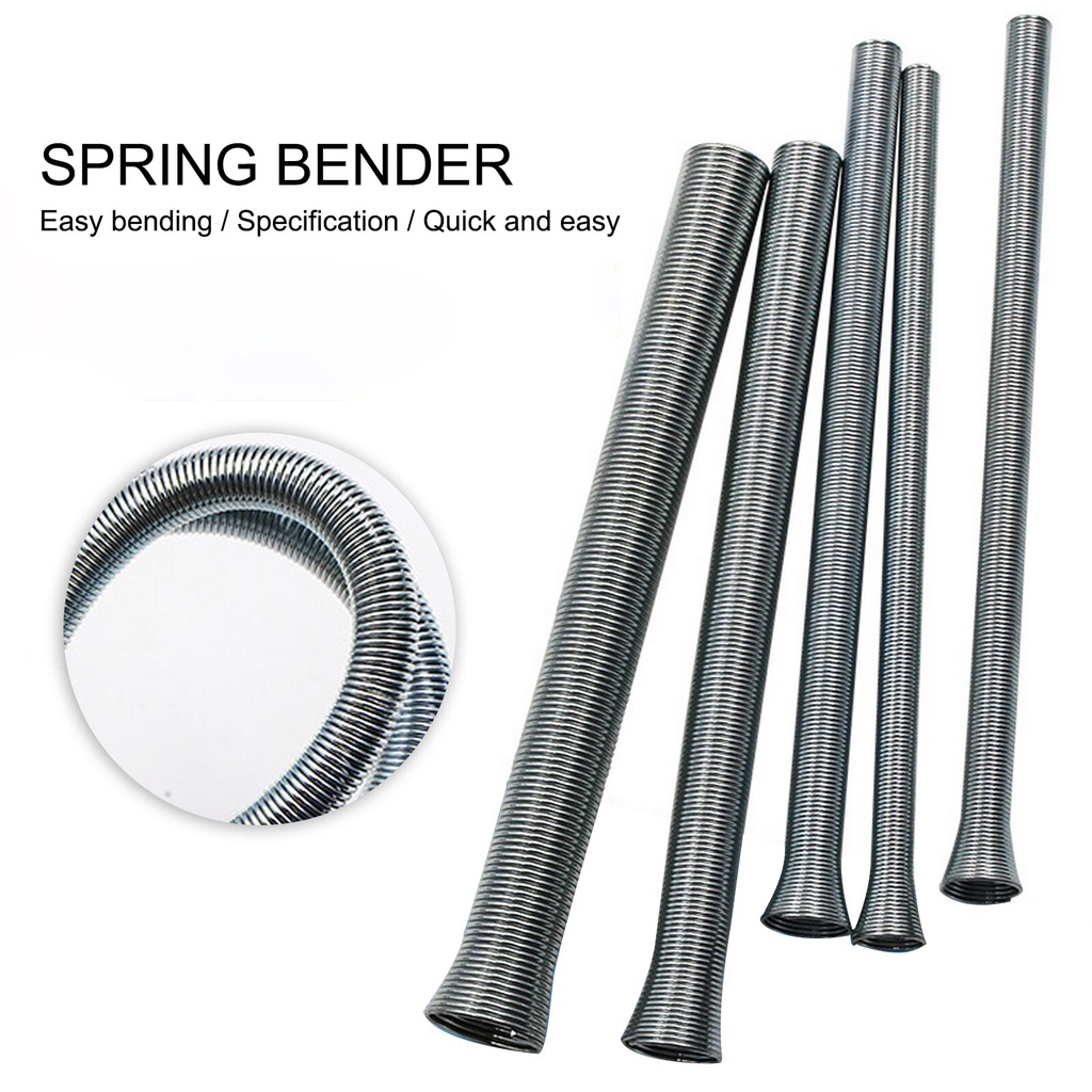 (Ready Stock)5pcs Manual Wire Spring Pipe Bender Curve Springs Tube