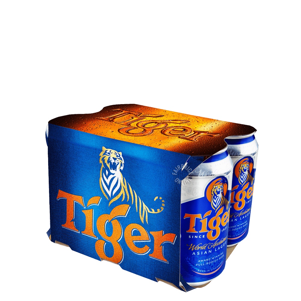 Tiger Beer 323ml (6 & 12 Cans) Shopee Singapore