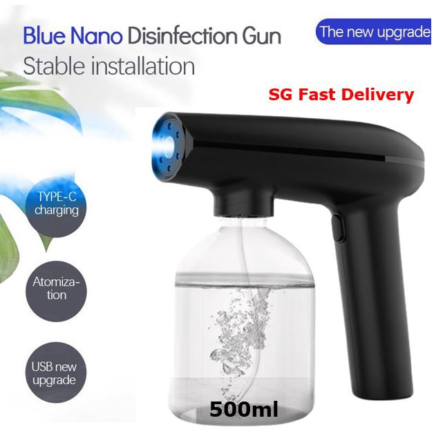 Mini Disinfectant Spray Gun Mist Gun Spray Bottle Gun After Shave Gun