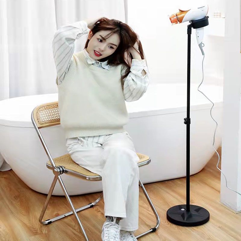 Fixed Pet Vertical Hair Dryer Lazy Bracket Floor Hair Dryer Bracket