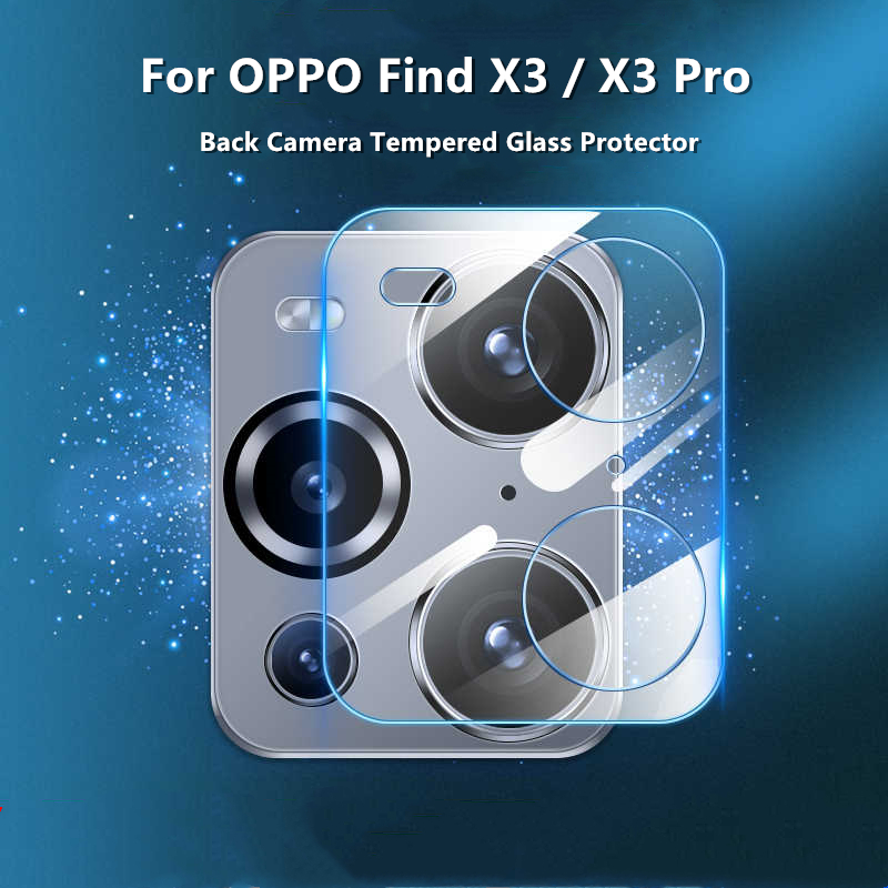 Camera Lens Tempered Glass Protector for OPPO Find X3 X3 Pro Back