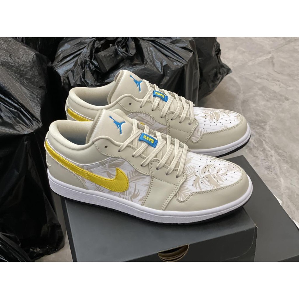 Nike Air Jordan 1 Low Light Brown Goods Ck 3022 107 Size 36 46