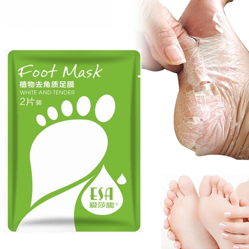 2pc=1pair Feet Mask Exfoliating Foot Mask / Socks Pedicure Peeling Dead