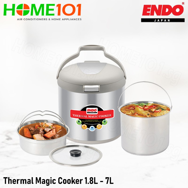 ENDO Thermal Magic Cooker [Available from 1.8L to 7L] Shopee Singapore