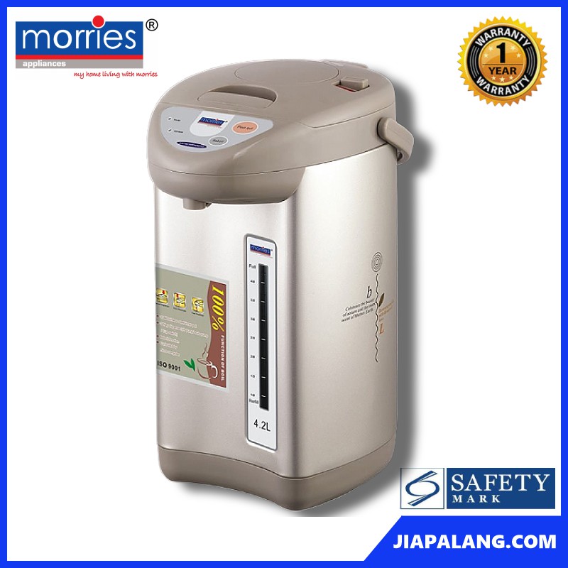 Morries 4.2L Electric Airpot MS42AP (12 Month Warranty) Shopee
