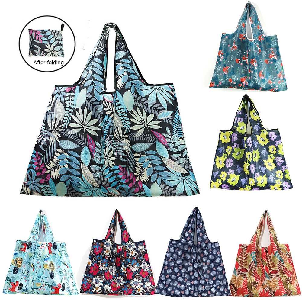 Large Foldable Shopping Recyclable Reusable Cloth Bags For Groceries
